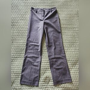 Merona Charcoal Gray Pinstripe Trousers